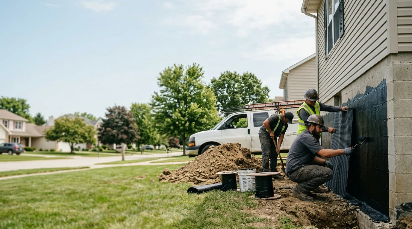Basement Waterproofing in Knoxville, IA near me